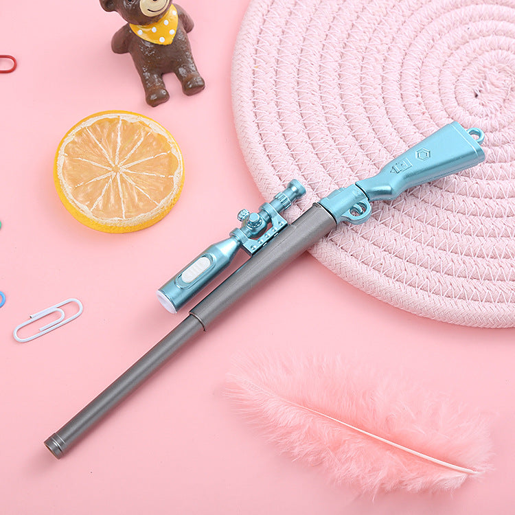 Wholesale Light-emitting Sniper Rifle Gel Pen Creative Weapon Modeling Rifle Water Pen