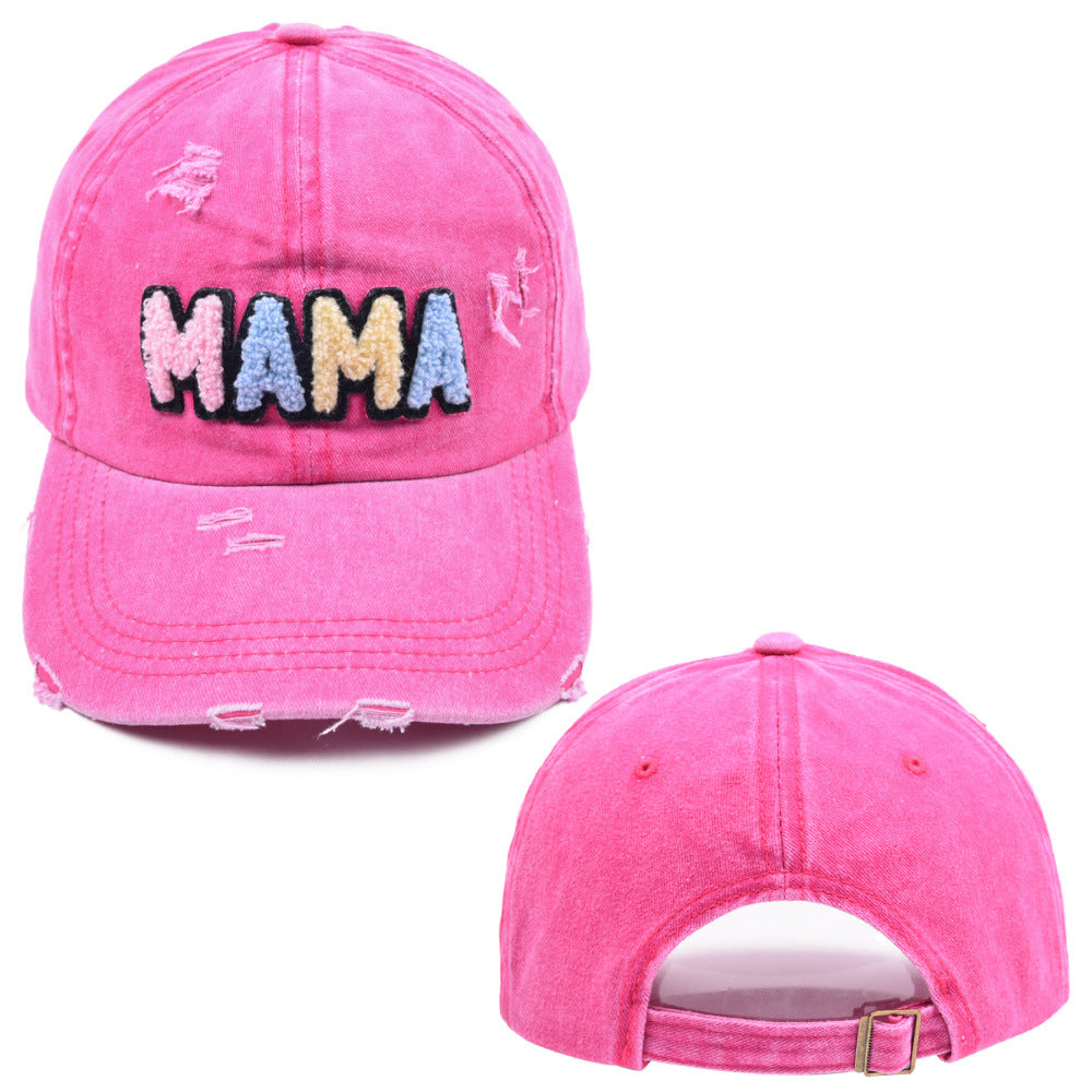Wholesale Cotton Letter DOG MAMA Baseball Cap