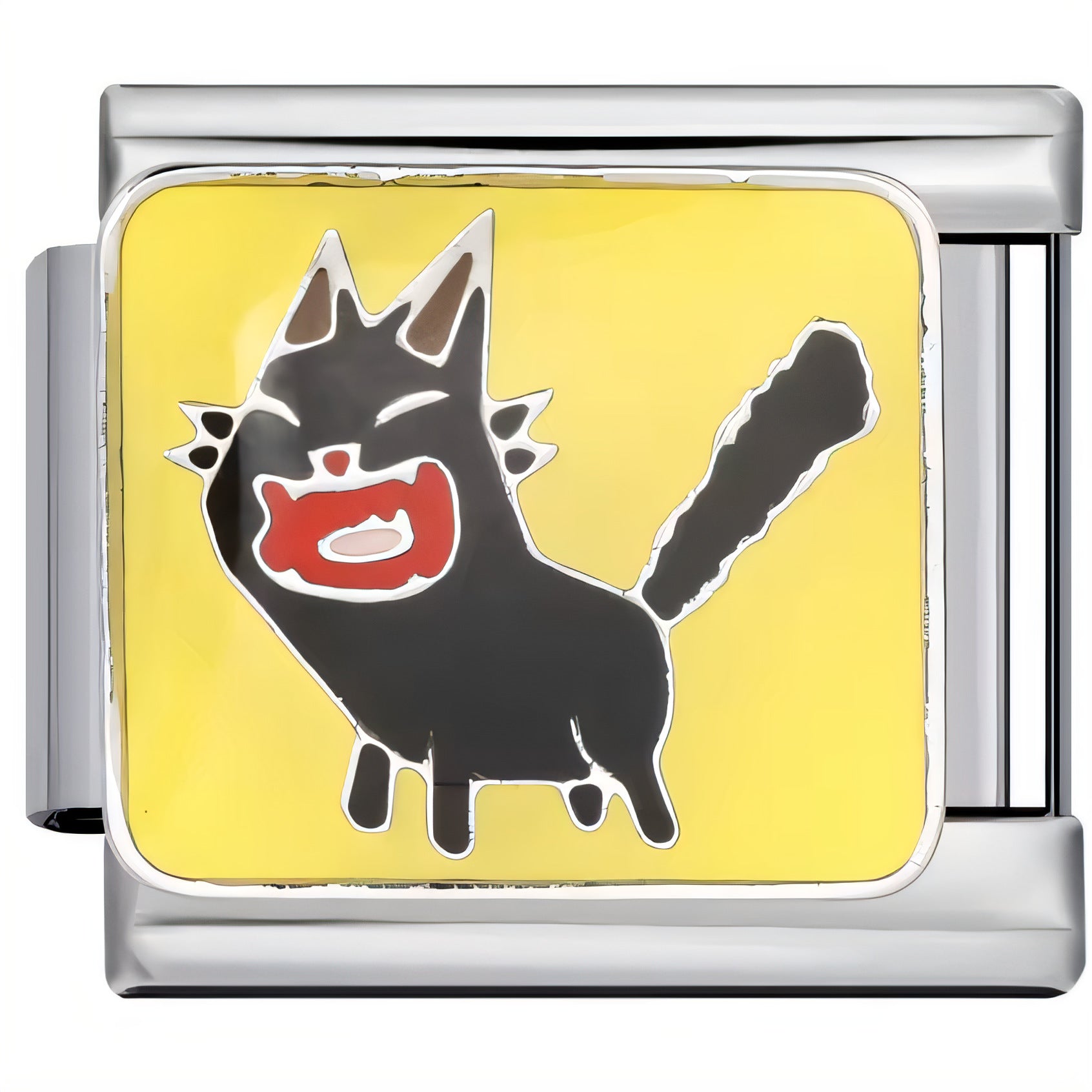 Wholesale Italian Charm Bracelet 9mm DIY Splicing Cute Cartoon Stainless Steel Composable Bracelet