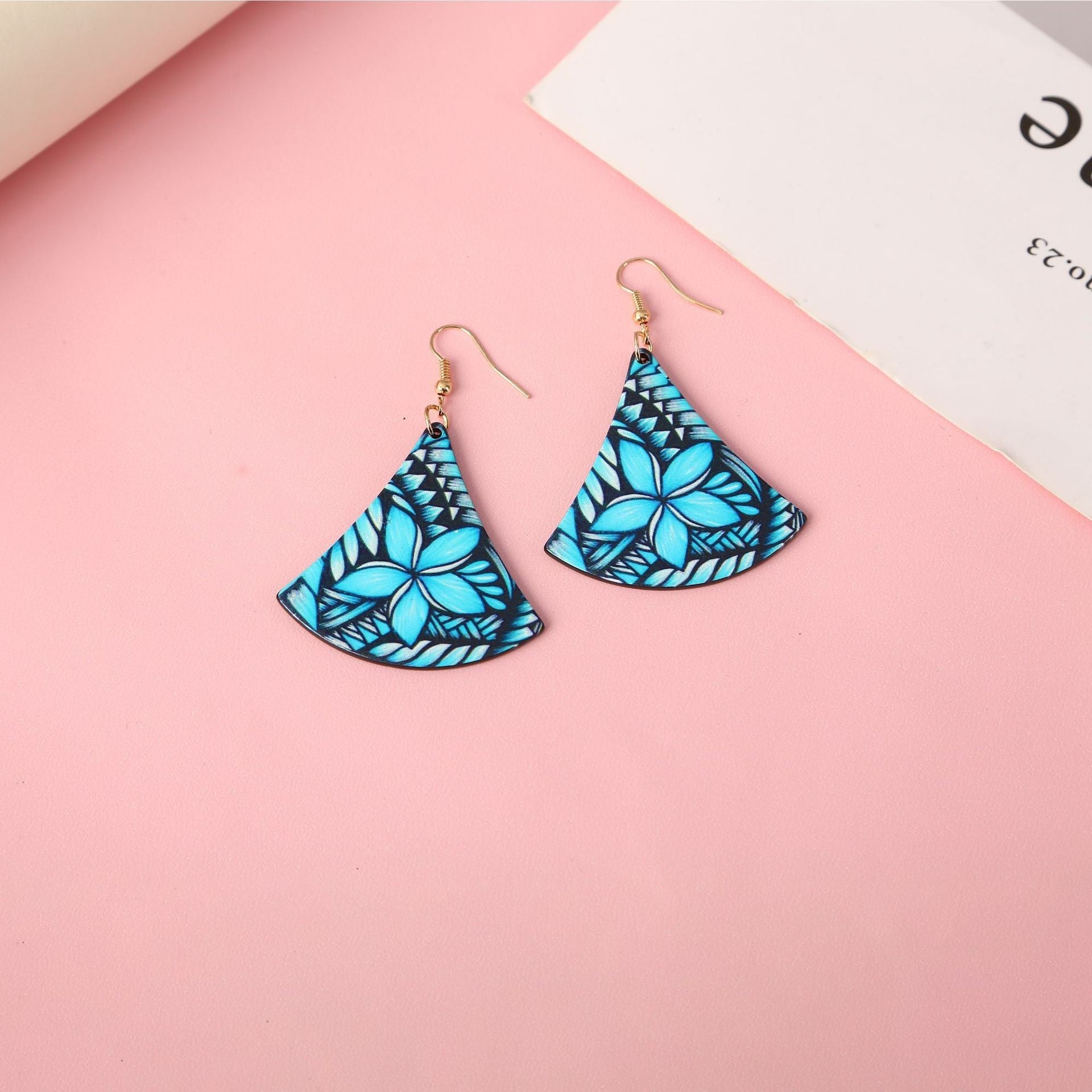 Wholesale Mother' s Day Bright Flower Earrings