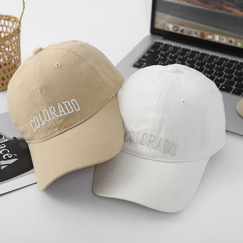 Wholesale Baseball cap embroidery letter sunscreen hat