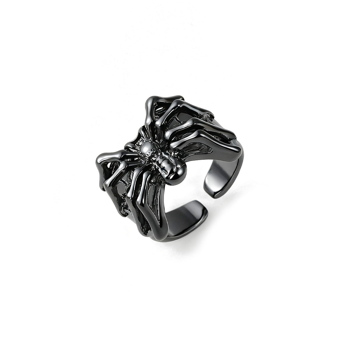 Wholesale Alloy  Ring Gothic Punk Style Gun Black Finish Jewelry Accessory for Everyday Wear