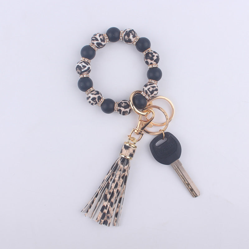 Wholesale Silicone Bracelet Wrist Keychain