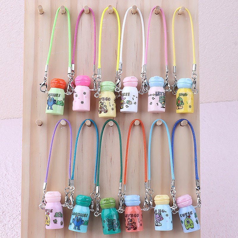 Wholesale Cute cartoon mini kettle thermos cup doll accessories