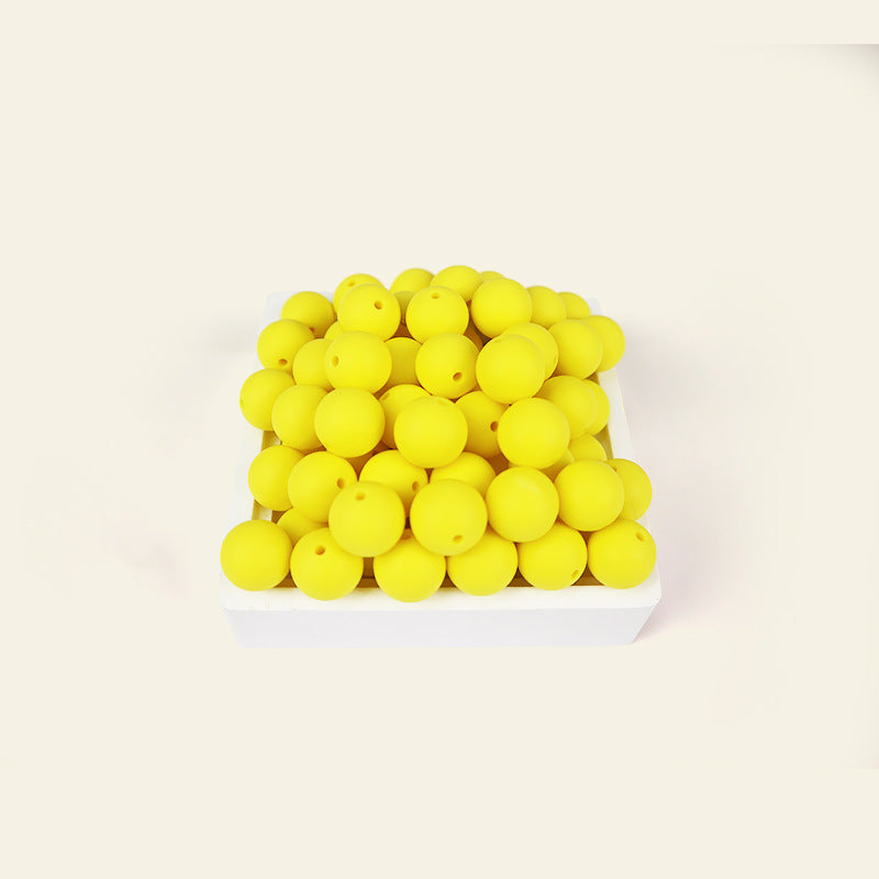 Wholesale 100pcs 15mm Silicone Ball DIY for Beadable ACC-BDS-JIaHao004