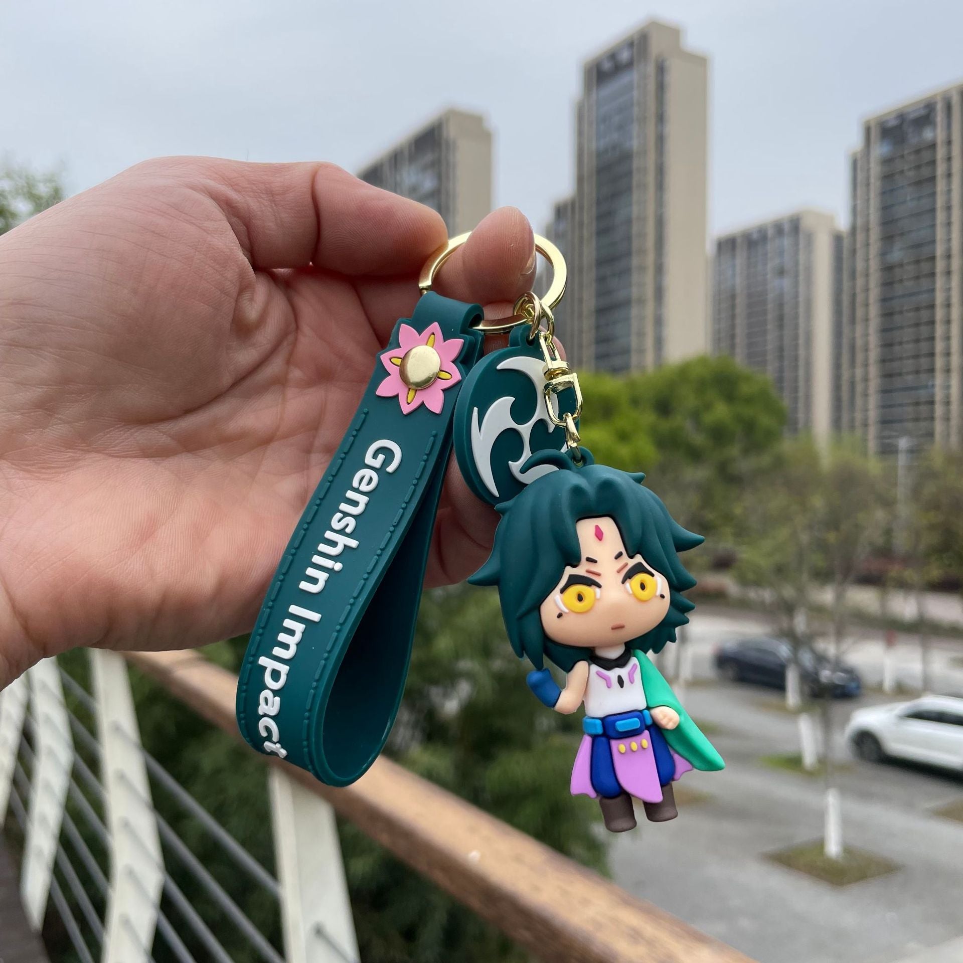 Wholesale Cartoon Cute Silicone Keychains ACC-KC-Yaop003