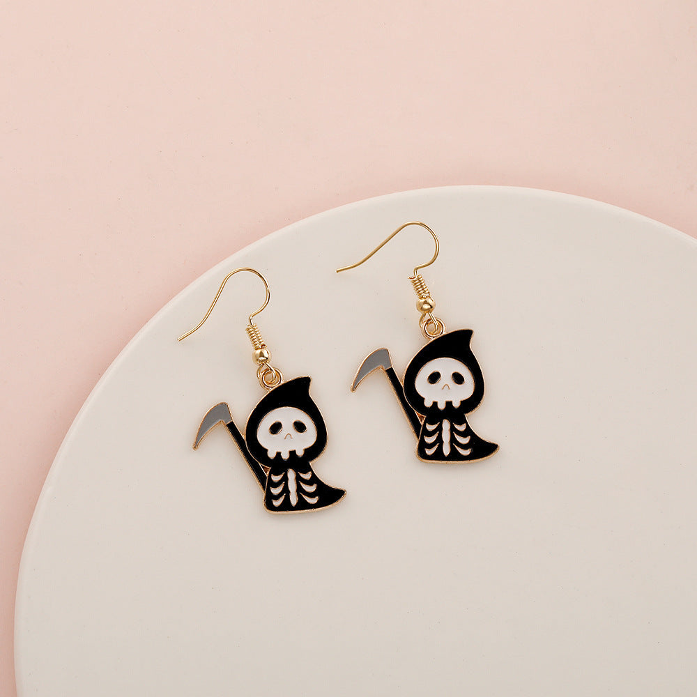 Wholesale  Halloween  earrings  popular Devil pumpkin bat festival earrings