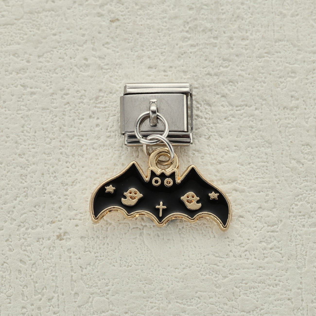 Wholesale Dark Style  Series Pendant Stainless Steel DIY Bracelet Accessories for Craft Supply and Gift