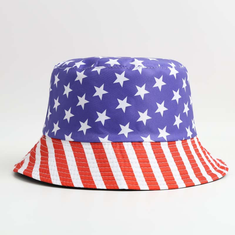 Wholesale  Flag Independence Day National Day Printed Bucket Hat