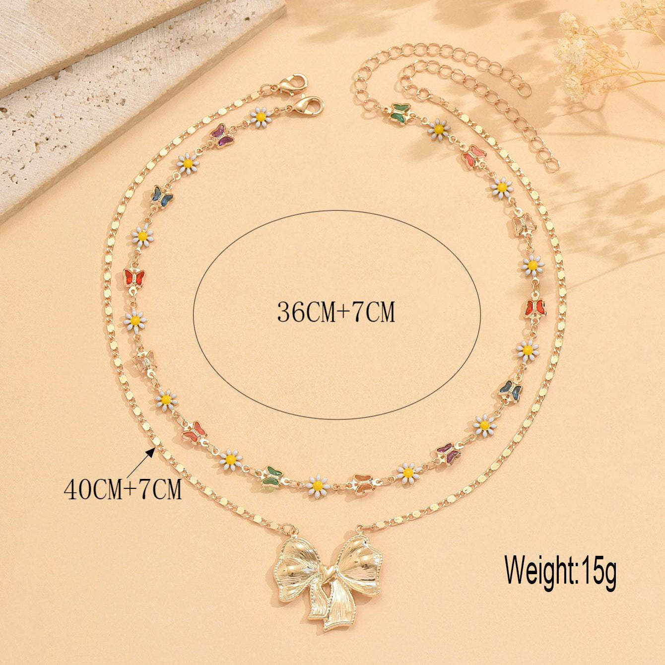 Wholesale colorful butterfly and  necklace