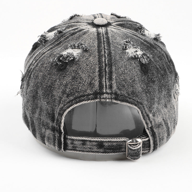 Wholesale Vintage Washed Denim Baseball Cap