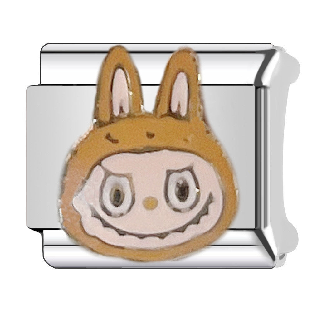 Wholesale Italian Charm Bracelet 9mm DIY Splicing Cute Cartoon Stainless Steel Composable Bracelet