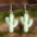 Wholesale  Luminous Cactus Moon Earrings