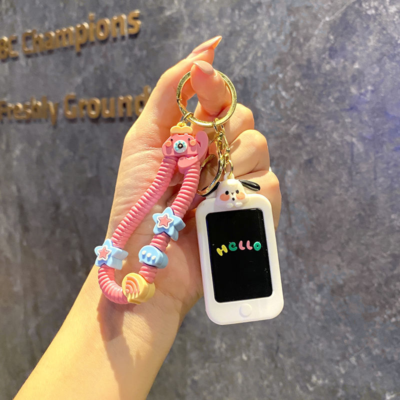 Wholesale Cartoon Mini Phone Doll Keychains ACC-KC-GongZ035