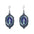 Wholesale Halloween Dark Series Oval Pendant Earrings
