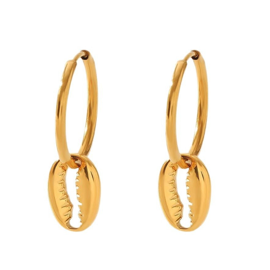 Wholesale  Shell Pendant Ring Earrings