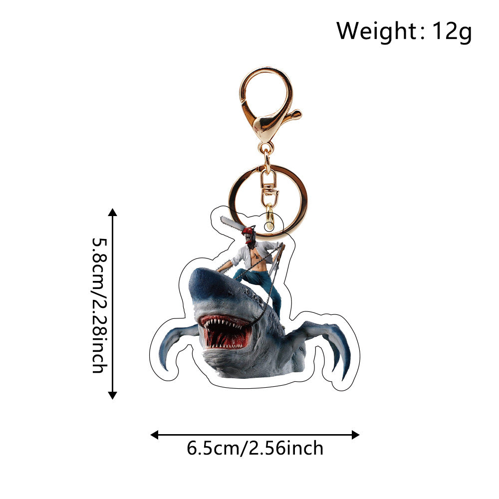 Wholesale acrylic  cartoon anime keychain ACCVIP