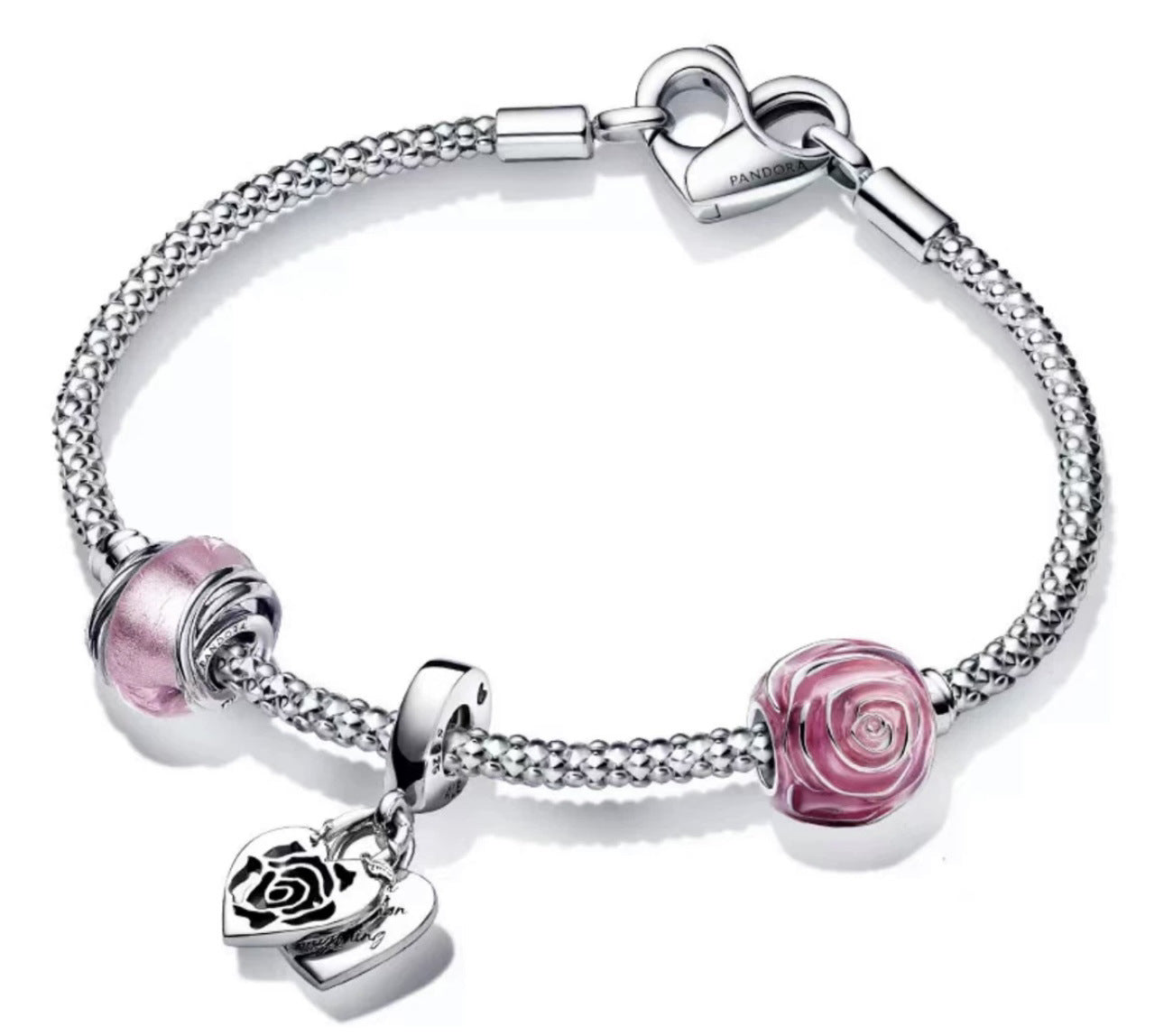 Wholesale S925 Sterling Silver Blue Ocean Star Language Star Valentine's Day Bracelet