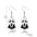 Wholesale  Skull Diablo Earrings  Diamond-encrusted Alloy Halloween Earrings
