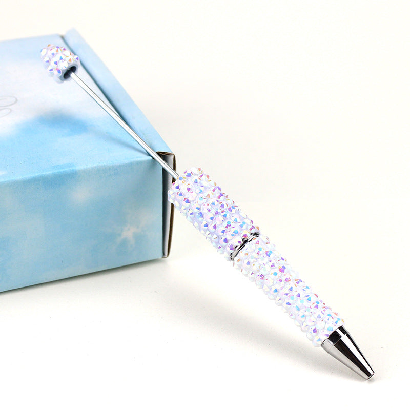 Wholesale diamond  flower beadable pens