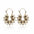 Wholesale Retro Exaggerated Hollow Pattern Earrings