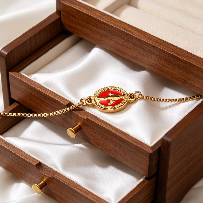 Wholesale Retro Virgin Mary Resin Bracelet Fashion Jewelry Accessory Gift for Women