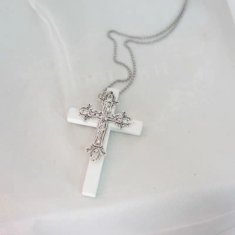 Wholesale Large Cross Gothic Necklace