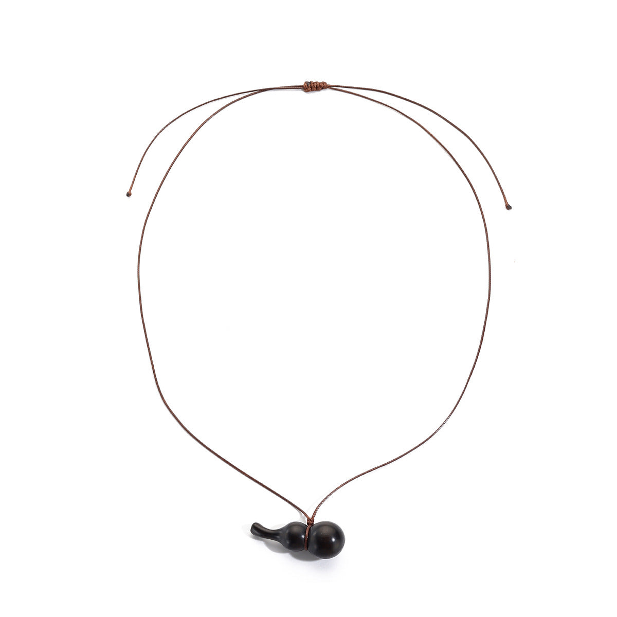 Wholesale Vintage Wooden Hags Pendant Long  Necklace