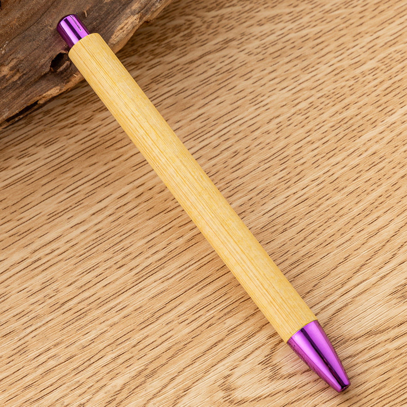 Wholesale Back to School  Multicolor bamboo ballpoint pen