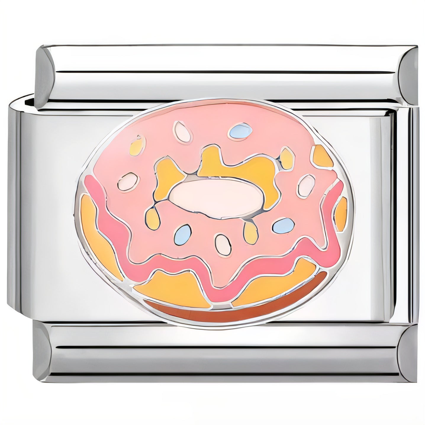 Wholesale Italian Charm Bracelet 9mm DIY Splicing Cute Creative Pattern Stainless Steel Composable Bracelet