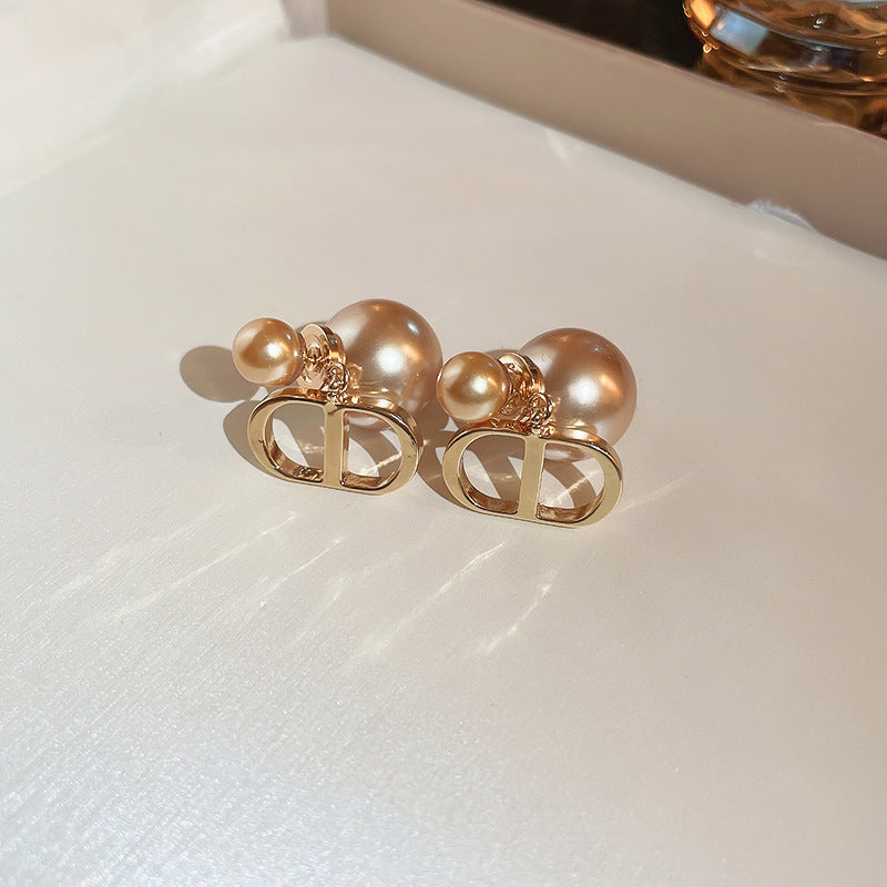 Wholesale Zircon Pearl Earrings Vintage Stud Earrings ACC-ES-Huih002