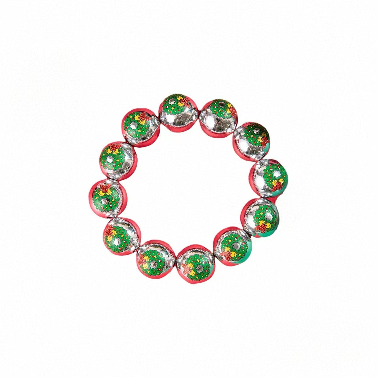 Wholesale  Christmas Light Ball Bracelet