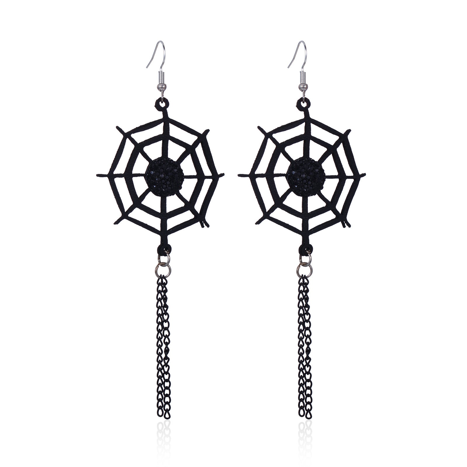 Wholesale Halloween Horror Skeleton Frame Ghost Pumpkin Spider Bat Earrings ACC-ES-BinLi009