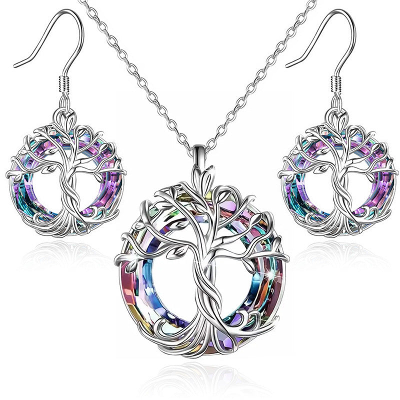 Wholesale  Light Luxury  Earrings Light Luxury  Jewelry suit