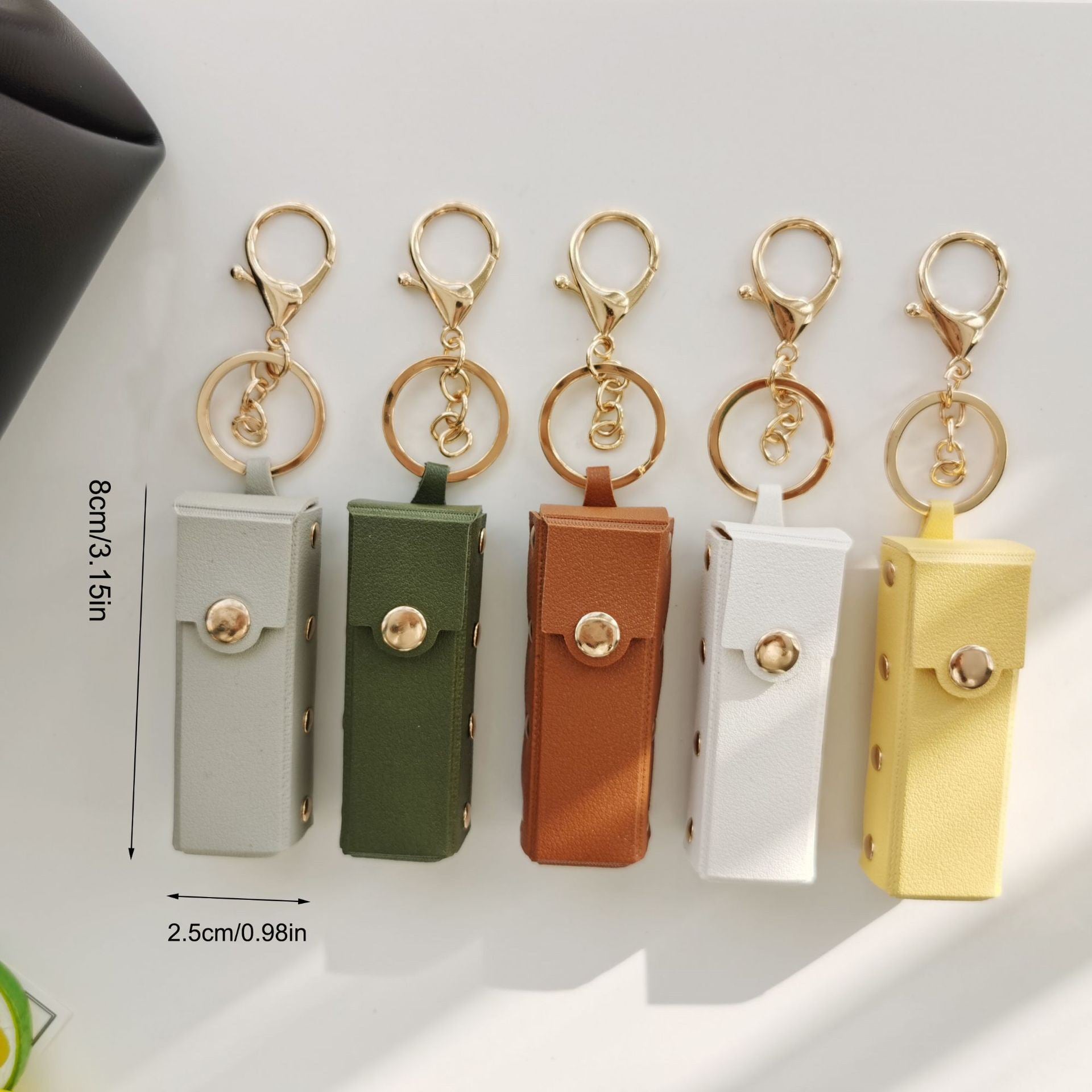 Wholesale Rivet Lipstick Bag Keychains ACC-KC-XTZ002