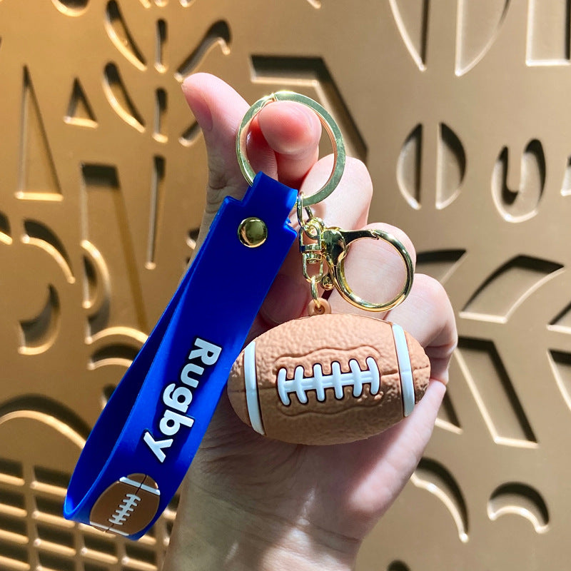 Wholesale Basketball PVC Soft Keychains Cute Keychain ACC-KC-XJY005