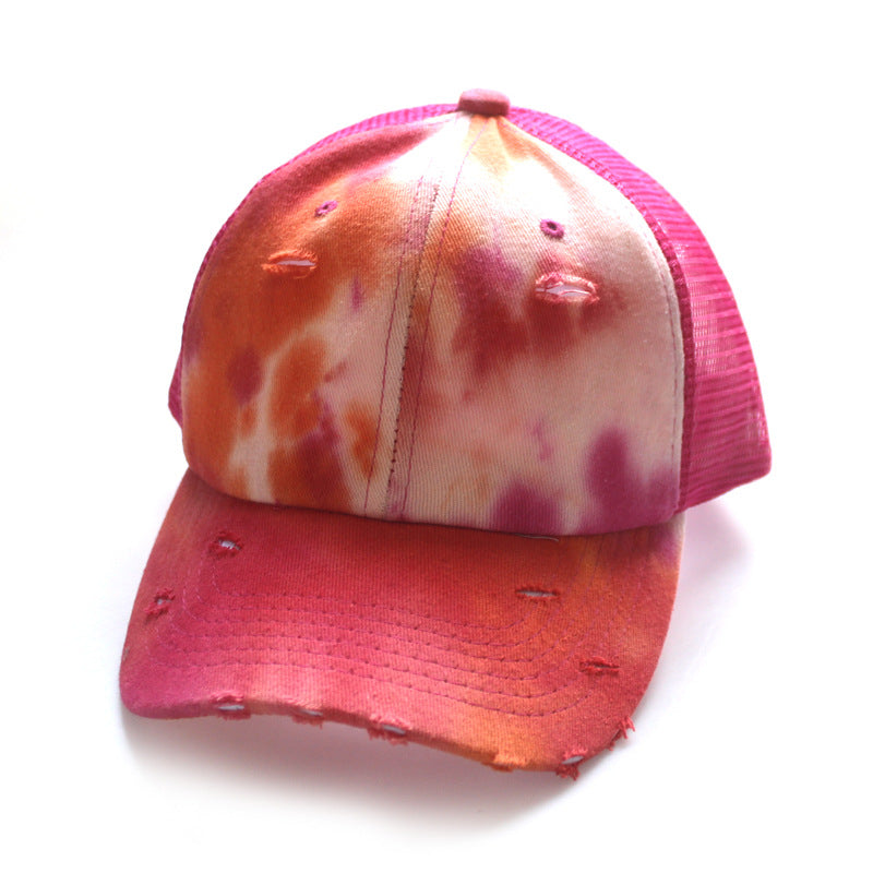 Wholesale Tie Dye Mesh Cap Cotton Hat Baseball Cap ACC-HT-JiaTuo007