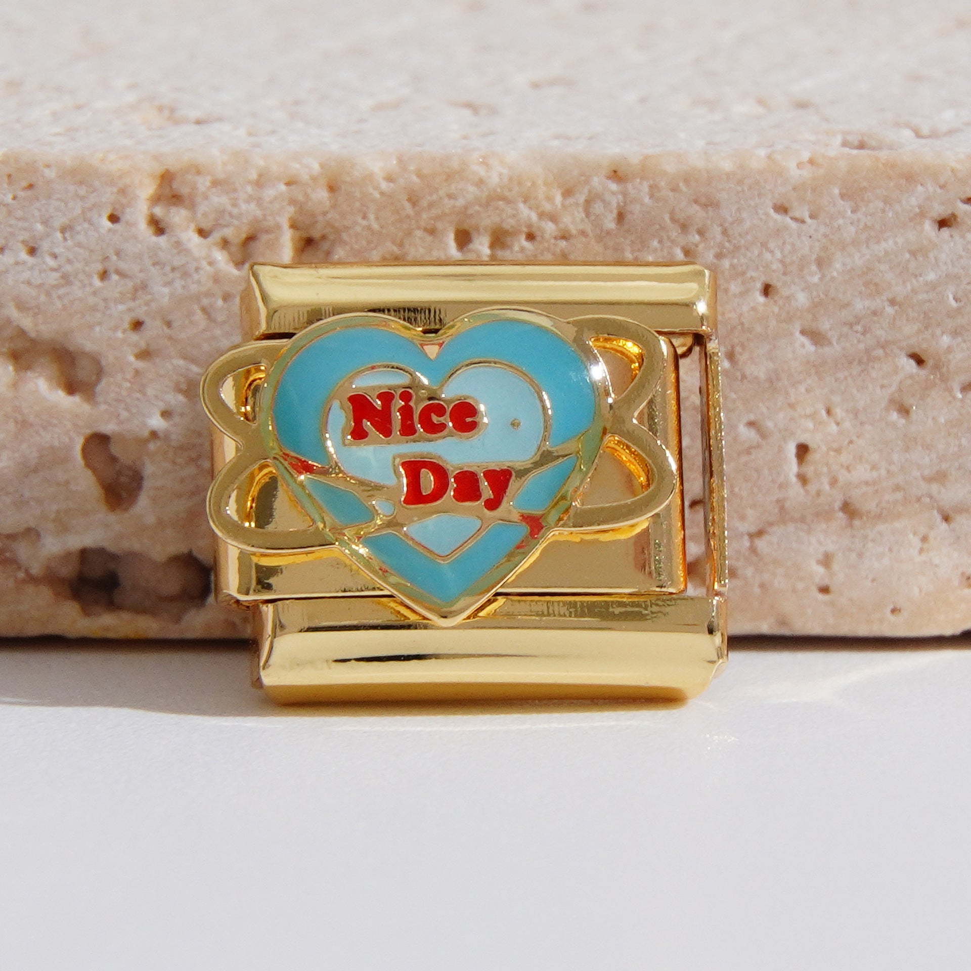 Wholesale Italian Charm Bracelet 9mm DIY Splicing Creative Pattern Stainless Steel Composable Bracelet