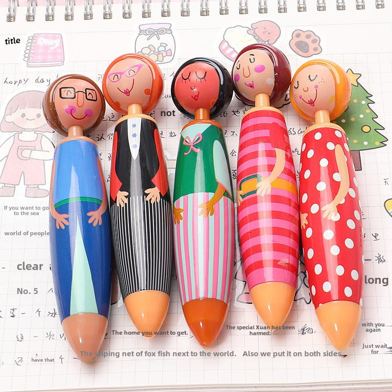 Wholesale cartoon doll ballpoint pen