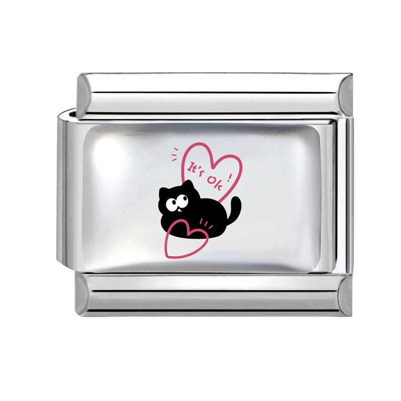 Wholesale Italian Cartoon Cute Animal DIY Stainless Steel Splicing Bracelet – Fashion Jewelry Accessory Gift