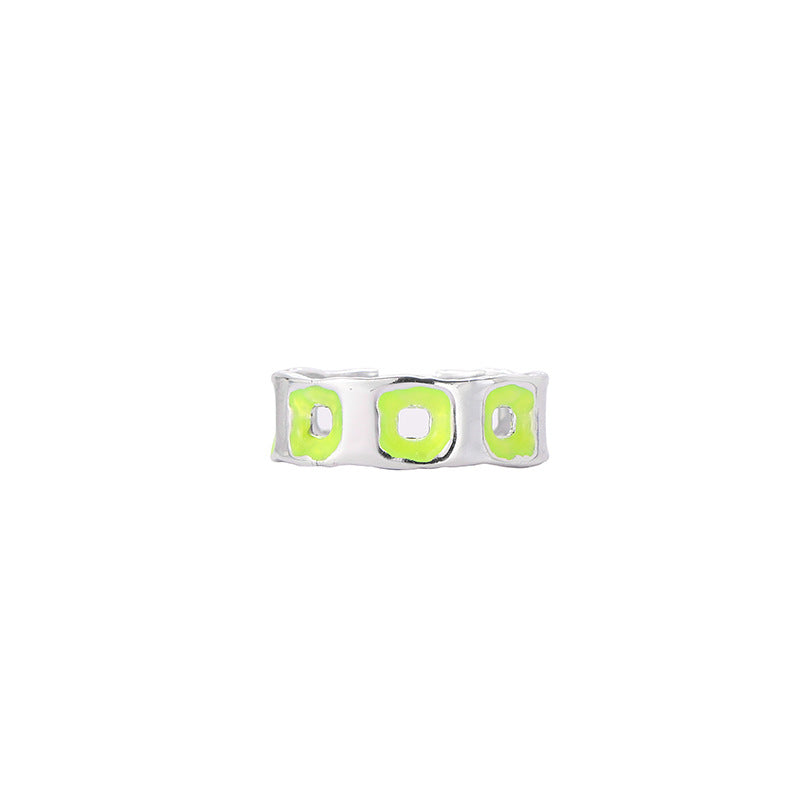 Wholesale  personalized luminous open ring