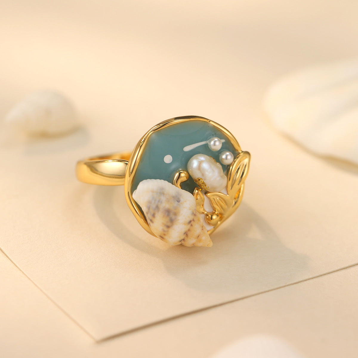 Wholesale 3D Small Conch Ring