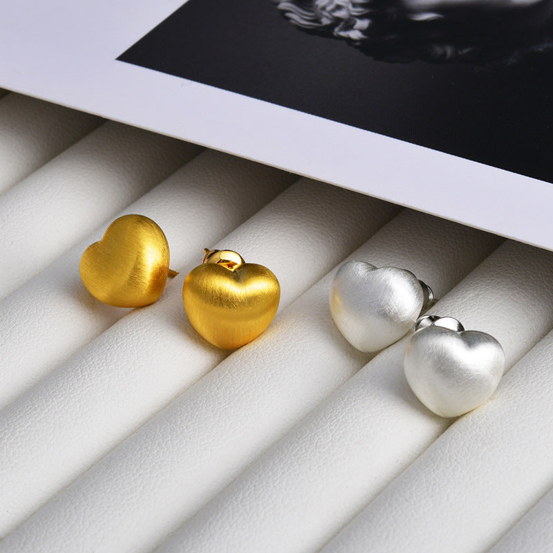 Wholesale Love Small Ear Studs  Heart Earrings
