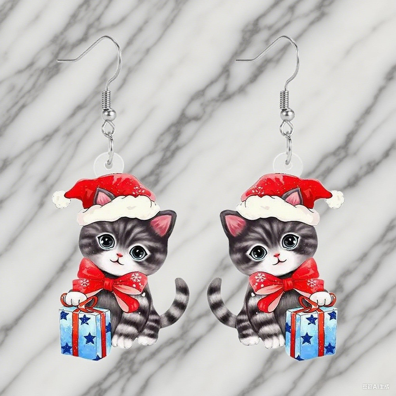 Wholesale Cat acrylic earrings