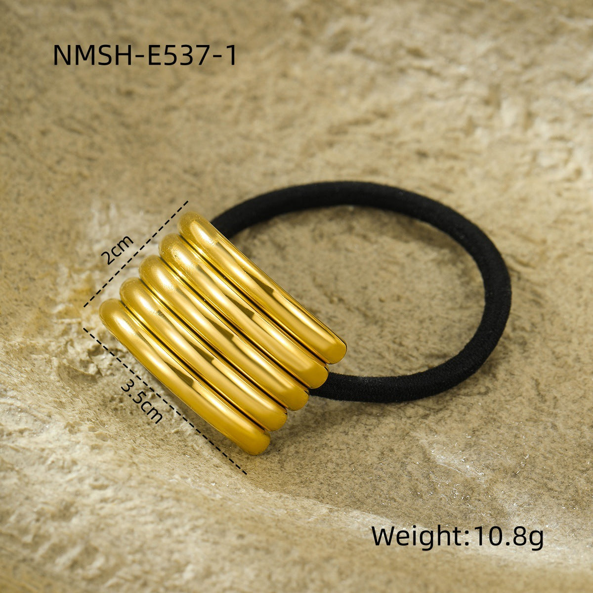 Wholesale Titanium Steel Multi-layer Arc Hair Rope Hair Scrunchies