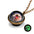 Wholesale Galaxy Nebula Cosmic Luminous Double-Sided Retro Pendant Necklace