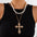 Wholesale Cyberpunk Cross Pearl  Necklace