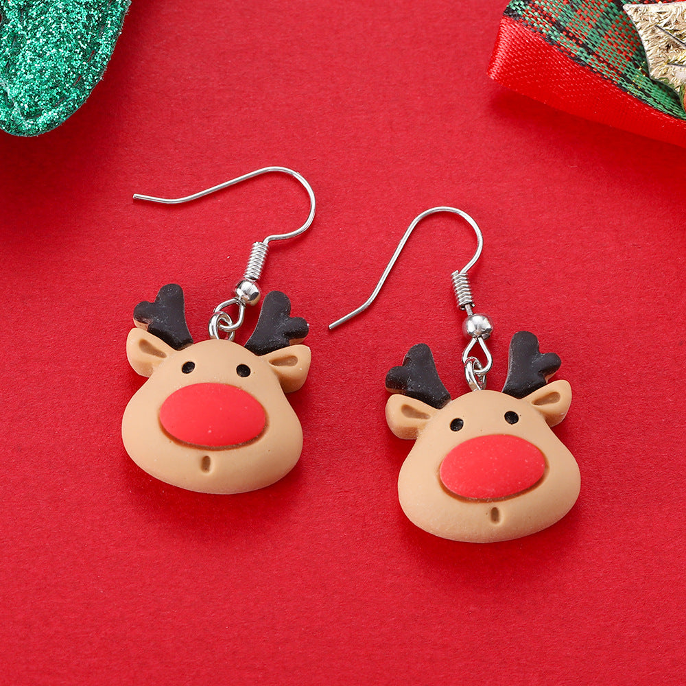 Wholesale Cartoon Creative Christmas Series Earrings ACC-ES-ChuLian097