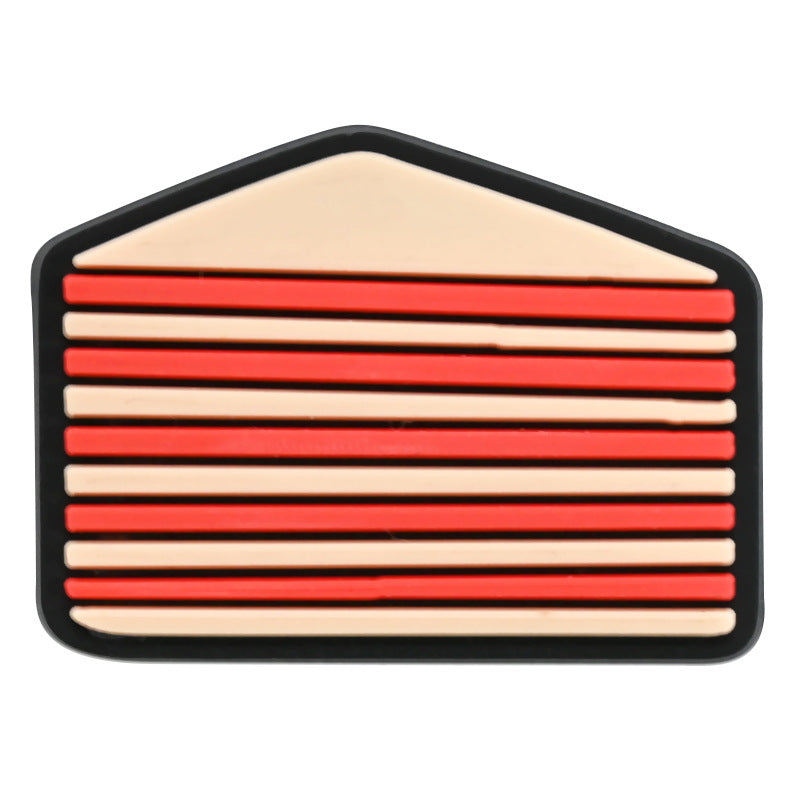 Wholesale Random 100pcs Cartoon PVC Soft Rubber Shoe Buckle Decoration ACC-SC-RYY070