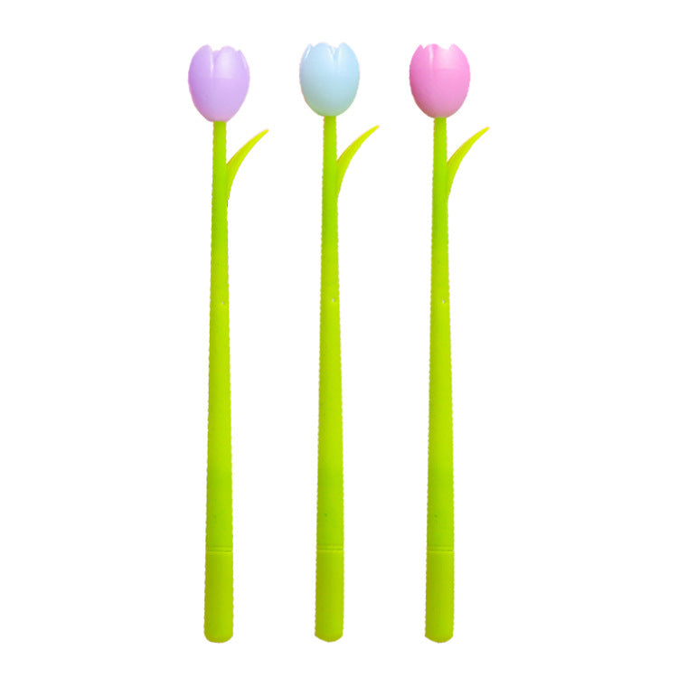 Wholesale  color change flower gel pen